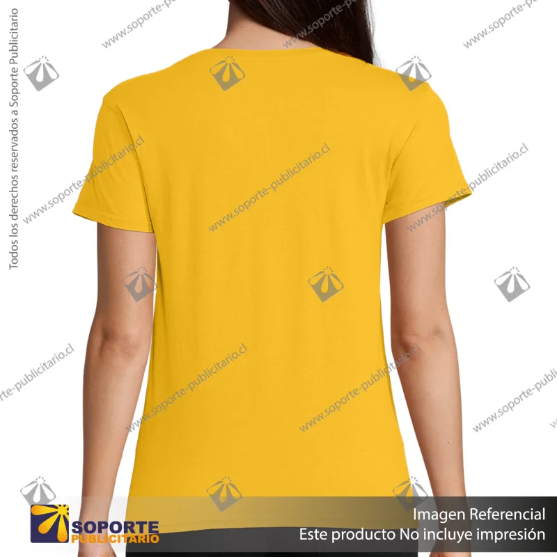 POLERA PIONEER MUJER/XL/AMARILLO