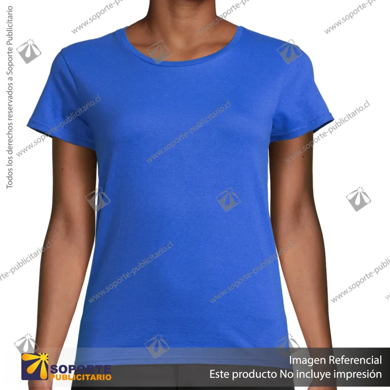 POLERA PIONEER MUJER/3XL/AZULINO