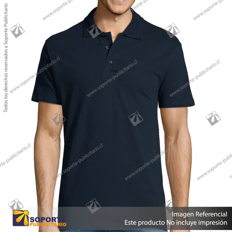 POLERA CON CUELLO SUMMER II/M/AZUL