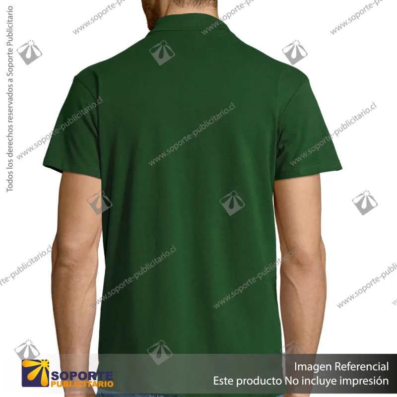 POLERA CON CUELLO SUMMER II/M/VERDE