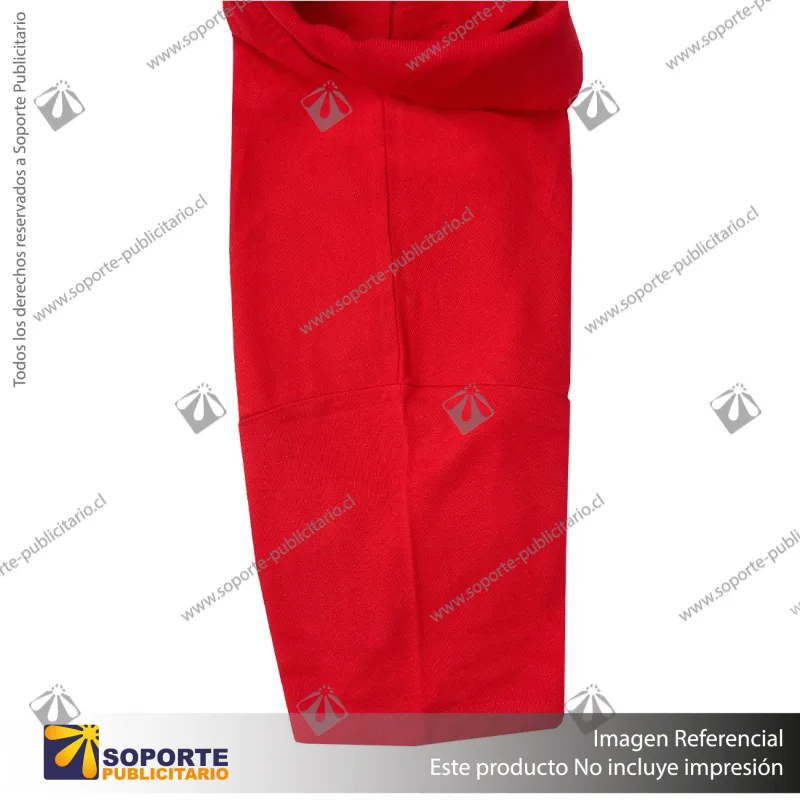POLERA CON CUELLO SUMMER II/L/ROJO