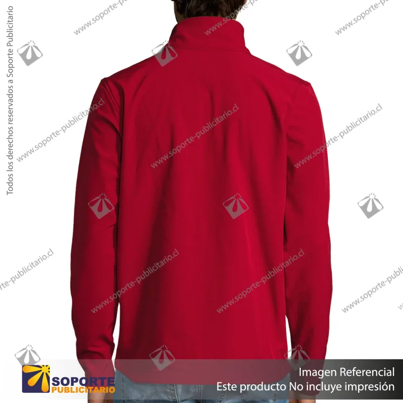 CHAQUETA SOFTSHELL RACE HOMBRE/S/ROJO