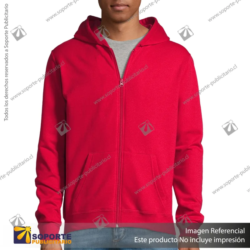 POLERON STONE/3XL/ROJO