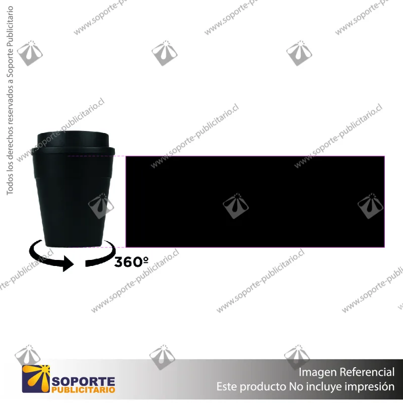 MUG EXPRESS CUP/NEGRO/GRIS CLARO