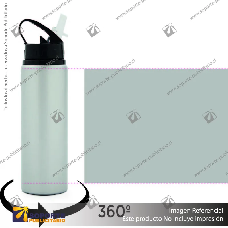 BOTELLA OASIS/GRIS CLARO/GRIS CLARO