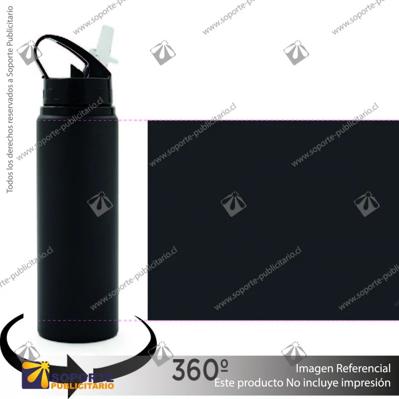 BOTELLA OASIS/NEGRO/NEGRO