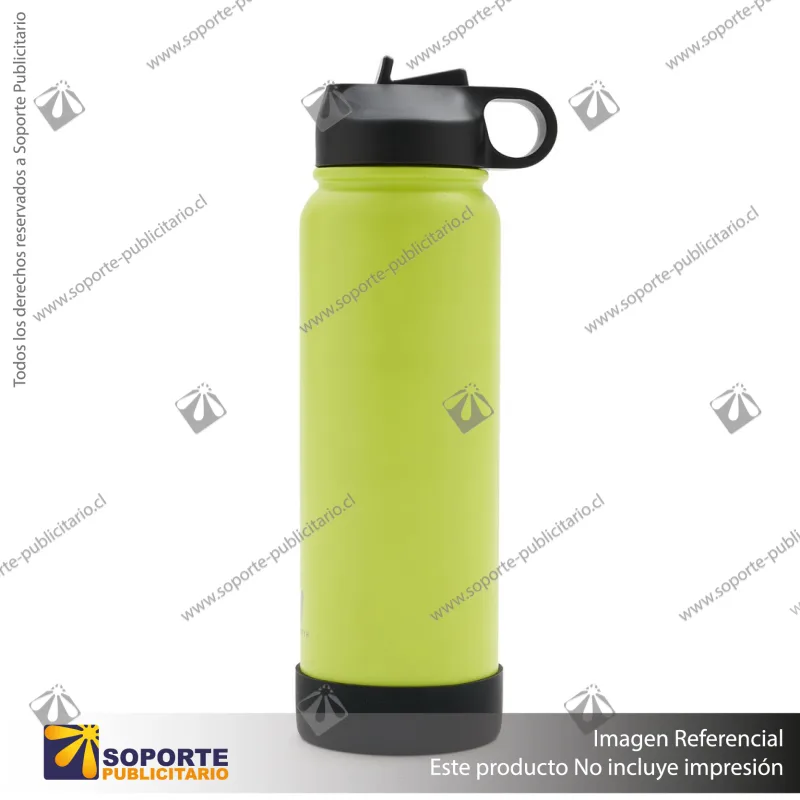 BOTELLA HYDRAGO 1000 ML/LIMA/NEGRO