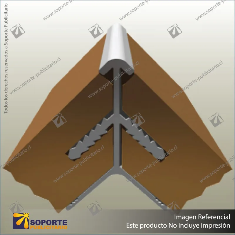MC16 - ROUND & SQUARE CORNER JOIN PROFILES - 2.4M CLEARANCE