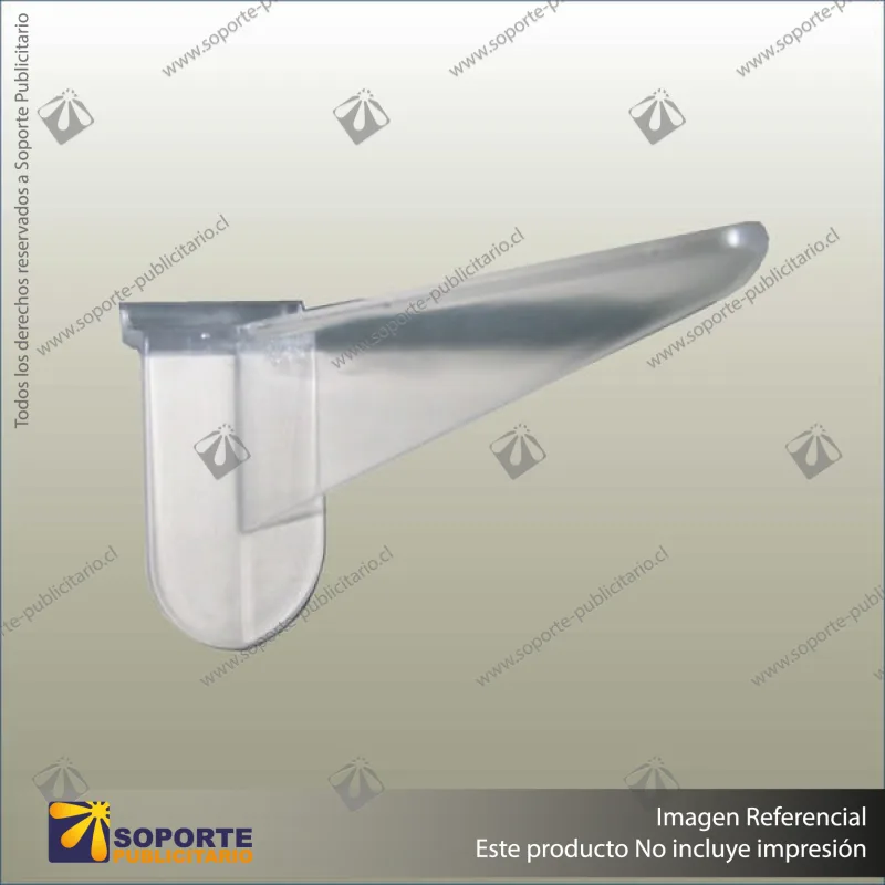 POLYCARBONATE 10 DEGREE UP SLOPING BRACKET