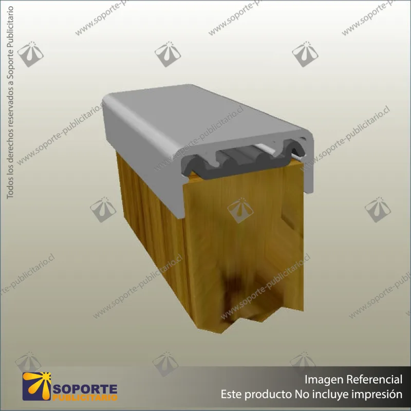 EP18 ALUMINIUM EDGE CAPPING - 18MM PANELS