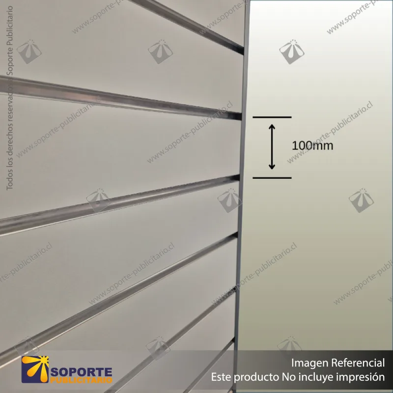 100MM PITCH SLATWALL PANELS