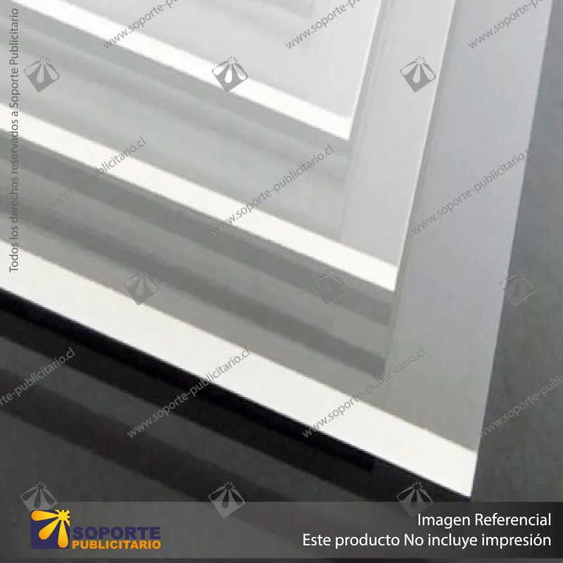 PLANCHA ACRILICA CLEAR - 2450 MM - 1850 MM - 4 MM