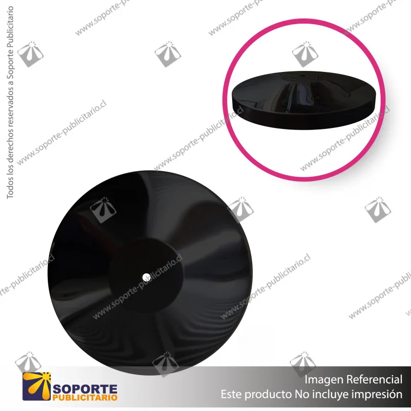 CUBRE BASE NEGRO REPUESTO PARA SEPARADOR DE FILAS CINTA RETRACTIL
