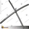 BASE PRO X COLOR GRIS (80 CMS) BANDERA PUBLICITARIA (C10), foto 1