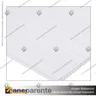 BIOMBO SEPARADOR AMBIENTES PA 10 MM SIN MARCO 105*200 CMS TRANSPARENTE CON RUEDAS, foto 2