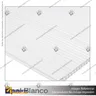 BIOMBO SEPARADOR AMBIENTES PA 10 MM SIN MARCO 70*200 CMS COLOR OPAL CON RUEDAS, foto 2