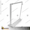 CAJA DE LUZ DOBLE CARA FORMATO A4 (22,5X30,4 CMS) - PLATEADO, photo 1