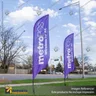 MASTIL CURVO VELA ALUMINIO 220*70 CMS PARA BANDERA PUBLICITARIA, foto 8