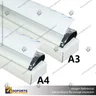 MINI PORTA PENDON ROLLER DOBLE GRAFICA A3 (29.7*42 CMS) (C50), foto 10