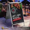 PALOMA DOBLE MARCO CLIP ALUMINIO 65.5*116 CMS, foto 5