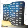 PANEL PUBLICITARIO TUBO TEXTIL ONDA 420*230 CMS + CARRO BASICO + FOCOS HALOGENO, foto 1
