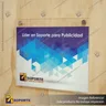 PORTA GRAFICA ACRILICO A5 (14.8*21 CMS) FORMATO MURO HORIZONTAL 1.7 MM (C12), foto 6