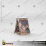 PORTA GRAFICA ACRILICO A6 (10.5*14.8 CMS) FORMATO A VERTICAL 1.5 MM, foto 2