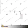 PORTA GRAFICA MAGNETICO MINI L 23 CMS PARA GONDOLAS, foto 1