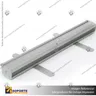 PORTA PENDON CORTINA ROLLER SOPORTE TECHO 85*200 CMS (C10), foto 9