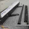 PORTA PENDON ROLLER EURO BASE COLOR NEGRO 80*200 CMS (C12), foto 6