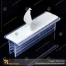 PORTA STOPPER CON ADHESIVO 75*14*25 MM ESPESOR GRAFICA 1-3 MM, foto 12