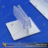 PORTA STOPPER FLEXIBLE CON ADHESIVO 25*20*25 MM ESPESOR GRAFICA 2-3 MM, foto 5