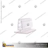PORTA STOPPER FLEXIBLE CON ADHESIVO 75*38*38 MM ESPESOR GRAFICA 3-5 MM, foto 2
