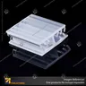 SOPORTE GRAFICA DOBLE STOPPER 25*22 MM ESPESOR GRAFICA 1-5 MM, foto 4