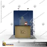STAND PUNTO DE PROMOCION 2*2 MTS EQUIP3, photo 1