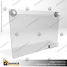 TARJETERO EN PORTA GRAFICA ACRILICO A3 (29.7*42 CMS) FORMATO MURO HORIZONTAL 2.5 MM, photo 2