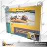 TARJETERO EN PORTA GRAFICA ACRILICO A3 (29.7*42 CMS) FORMATO MURO HORIZONTAL 2.5 MM, photo 4