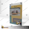 TARJETERO EN PORTA GRAFICA ACRILICO A3 (29.7*42 CMS) FORMATO MURO VERTICAL 2.5 MM, foto 10