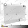 TARJETERO EN PORTA GRAFICA ACRILICO A4 (21*29.7 CMS) FORMATO MURO HORIZONTAL 2 MM, foto 2