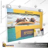 TARJETERO EN PORTA GRAFICA ACRILICO A4 (21*29.7 CMS) FORMATO MURO HORIZONTAL 2 MM, foto 4