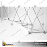 PANEL ARAÑA TEXTIL CURVO 3 CUERPOS (210*230 CMS), foto 7