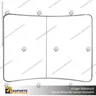 PANEL PUBLICITARIO TUBO TEXTIL CURVO 240*230 CMS, foto 2