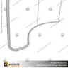PANEL PUBLICITARIO TUBO TEXTIL CURVO 240*230 CMS, foto 3