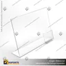 PORTA FOLLETO EN PORTA GRAFICA ACRILICO A3 (29.7*42 CMS) FORMATO L HORIZONTAL 2.5 MM, photo 3