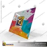 PORTA GRAFICA ACRILICO A4 (21*29.7 CMS) FORMATO L HORIZONTAL 1.7 MM (C12), foto 2