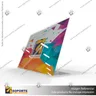 PORTA GRAFICA ACRILICO A5 (14.8*21 CMS) FORMATO L HORIZONTAL 1.7 MM (C12), foto 11