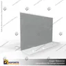 PORTA GRAFICA ACRILICO A4 (21*29.7 CMS) FORMATO T HORIZONTAL 1.7 MM (C12), foto 3