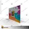 PORTA GRAFICA ACRILICO A5 (14.8*21 CMS) FORMATO T HORIZONTAL 1.7 MM (C12), foto 1