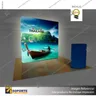 PANEL PUBLICITARIO PREMIUM RECTO 3 CUERPOS (CAJA DE LUZ) + CARRO COUNTER + SET SISTEMA ILUMINACION, foto 2