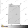 PORTA GRAFICA ACRILICO A5 (14.8*21 CMS) FORMATO MURO VERTICAL 1.5 MM + SET EMBELLECEDORES, foto 11
